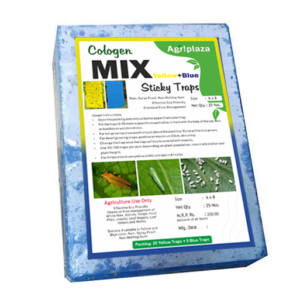 yellow blue mix ipm sticky pad 1 Mix Sticky Traps (Yellow + Blue): Effective, Eco Friendly, Chemical Free Pest Management